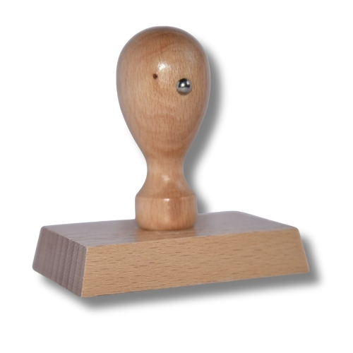 TRODAT WOODEN STAMP 60MM X 40MM WITH DIE