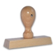 TRODAT WOODEN STAMP 100MM X 30MM WITH DIE