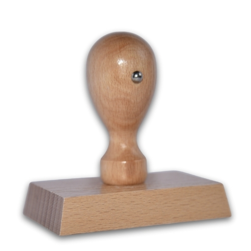 TRODAT WOODEN STAMP 100MM X 50MM WITH DIE