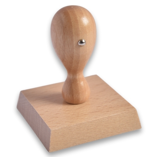 TRODAT WOODEN STAMP 30MM X 30MM WITH DIE