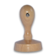 TRODAT WOODEN STAMP 50MM ROUND WITH DIE