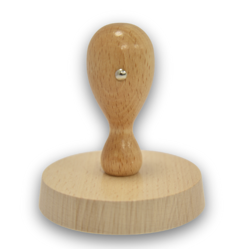 TRODAT WOODEN STAMP 80MM ROUND WITH DIE