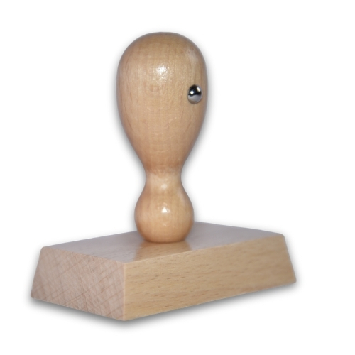 TRODAT WOODEN STAMP 80MM X 50MM WITH DIE