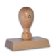 TRODAT  WOODEN STAMP 60MM X 20MM WITH DIE - RBS