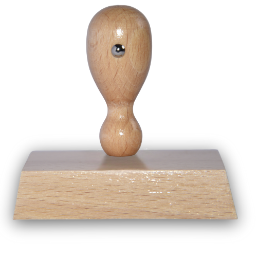 TRODAT WOODEN STAMP 100MM X 50MM WITH DIE - RBS